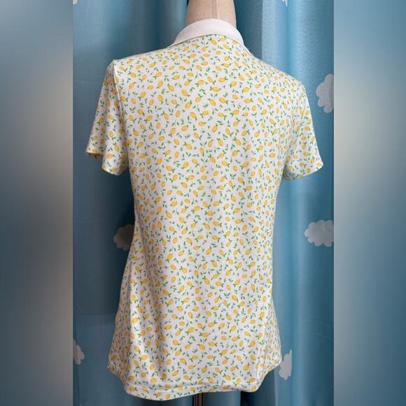 Lands' End cutesie lemon top polo- S - Picture 4 of 7